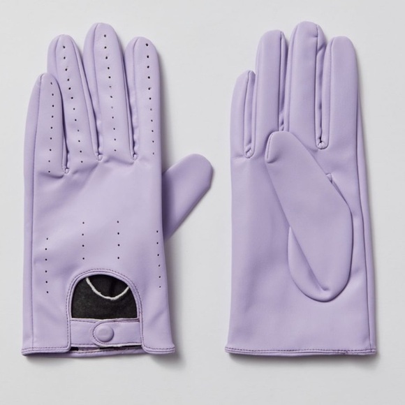 Faux Leather Moto Glove - Picture 3 of 4